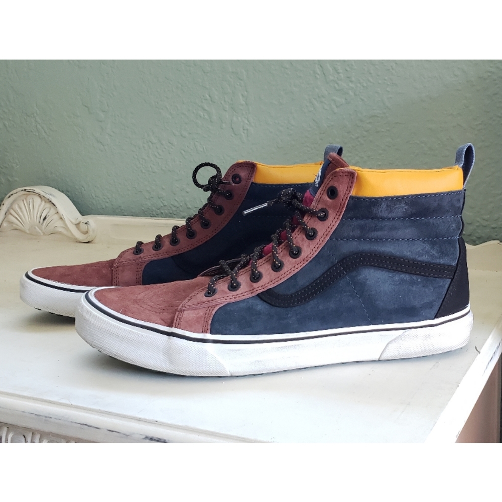Vans Unique Suede Lace-Up High Top Men's Shoes